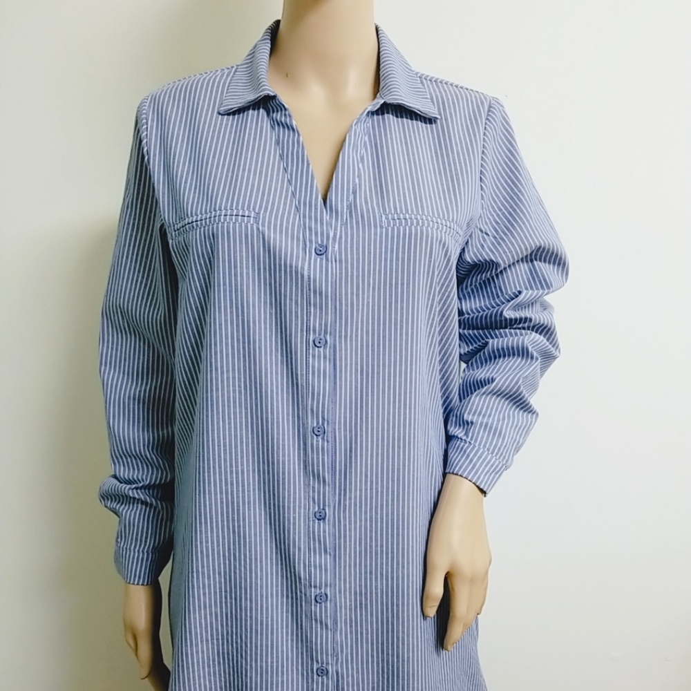 Oversize Chambray Shirt